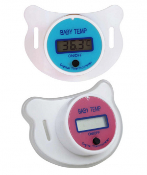 Thermometer-pacifier, digital, Baby, LCD,