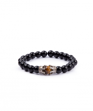 Mens bracelet ''Ssangel Jewelry'' with natural stones