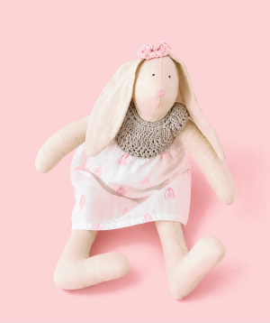 Handmade Bunny, gray