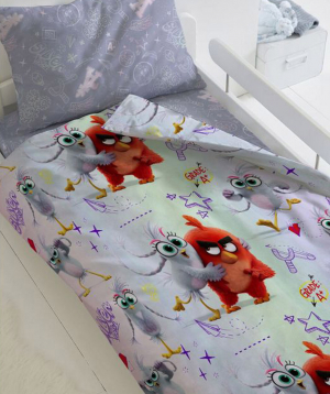 Bed Linen Set `Angry Birds 2`