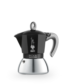 Кофеварка «Bialetti» Moka Induction Black, 6 чашек