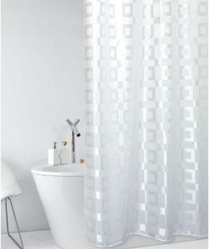 Shower curtain `Dama White`
