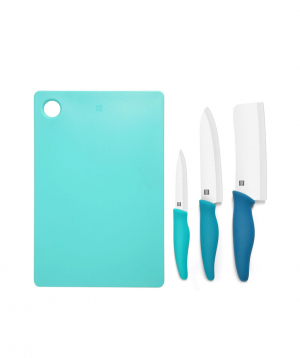 «Xiaomi HuoHou» Ceramic Knife _ Chopping Board Set