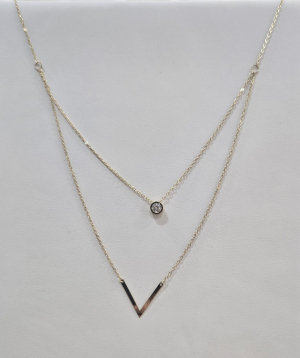 Necklace ''Less is more'' №152