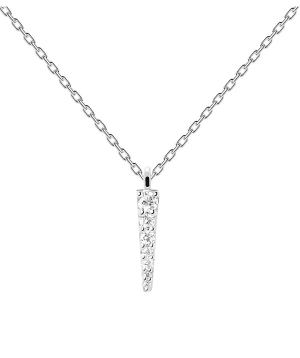 Silver necklace «PDPAOLA» CO02-478-U