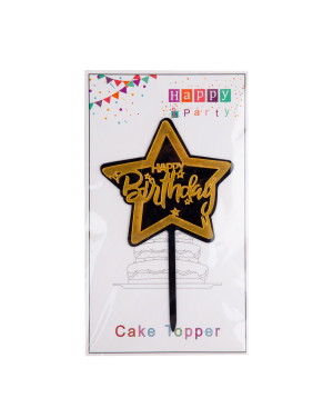 Cake decoration ''Happy Birthday'' №7