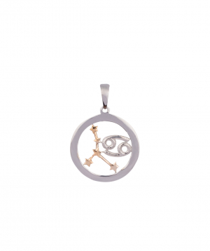 Pendant ''Less is more'' gold №53