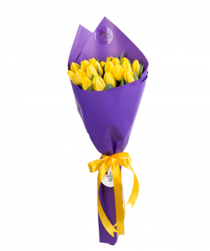 Bouquet `Almat` with tulips