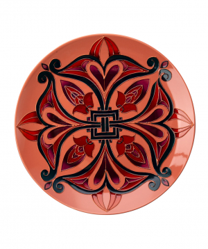 Plate ''Taraz Art'' decorative, ceramic №2