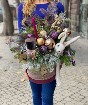 Ամանորյա կոմպոզիցիա ''Cataleya'' №5