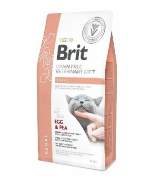 Cat food «Brit Veterinary Diet» for renal problems, 5 kg
