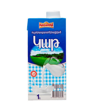Կաթ «Մարիաննա» ուլտրապաստերիզացված 3.2% 1լ