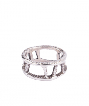Silver ring ''Kara Silver'' №8