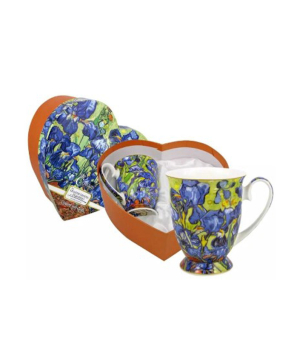 Mug set ''Hanipol'' Irises, Van Gogh, 2 pcs