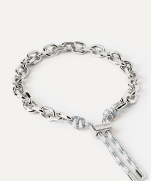 Silver bracelet «PDPAOLA» PU02-689-U