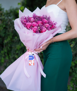 Bouquet «Anafi» with roses