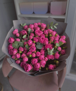 Moscow․ bouquet №396 with spray roses