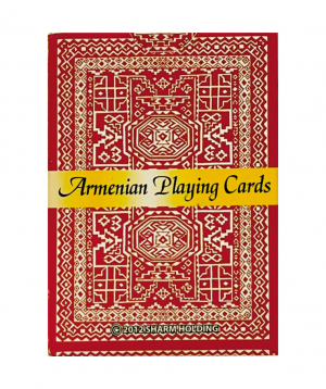 Playing cards ''Armenian Playing Cards'' red