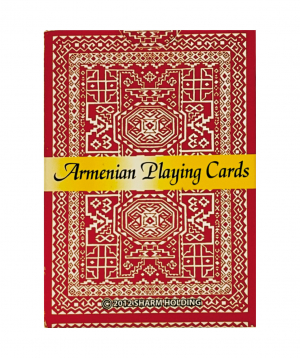 Игральные карты ''Armenian Playing Cards'' красные