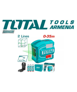 Самонастраивающийся линейный лазер «Total Tools» TLL156601