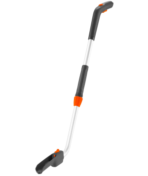 Տելեսկոպիկ բռնակ և անիվ «Gardena» մարտկոցով մկրատի համար