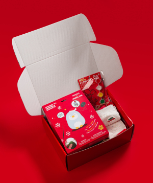 Gift box «MINISO» №9 Christmas