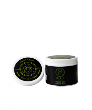 Cream `Hirik Cosmetics` for body Indian vanilla and white musk