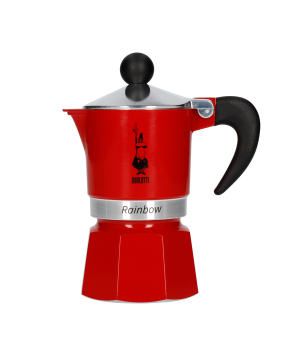 Кофеварка «Bialetti» Rainbow Collection Red, 3 чашки