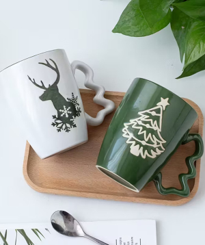 Mugs «Gift Store» Christmas, 4 pcs №1174