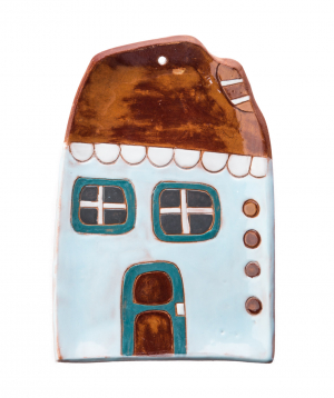 Plate `Nuard Ceramics` House №6