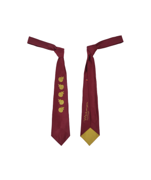 Embroidered tie «Miskaryan Heritage» Armenian carpet pattern, 6-7