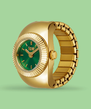 Ring-watch «Ice-Watch» Ice Chouchou Gold Olive / 025517