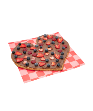 Sweet pizza «Sweetz» Heart Berry