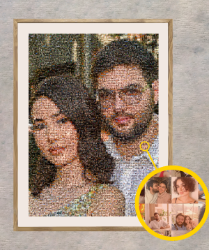 Personalized Mosaic Photo «rePublic» A1 59 x 84 cm