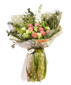 Bouquet ''Glasgow'' with roses