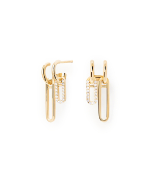 Silver earrings «PDPAOLA» AR01-828-U