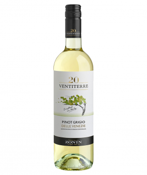 Wine ''Zonin Ventiterre Pinot Grigio'' white semi-dry 750 ml