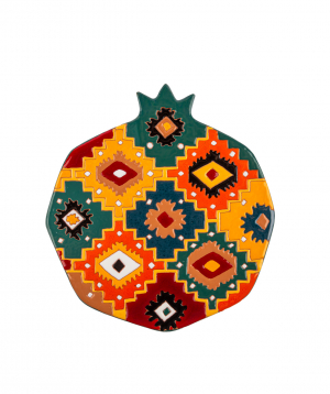 Сервировочная тарелка `ManeTiles` декоративная, керамическая №12