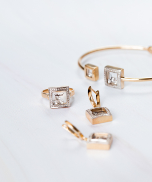 Ring, earrings and bracelet ''Chopard''