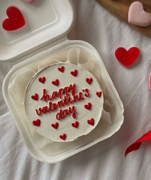 Bento cake «Anare Cake» Happy Valentine's Day