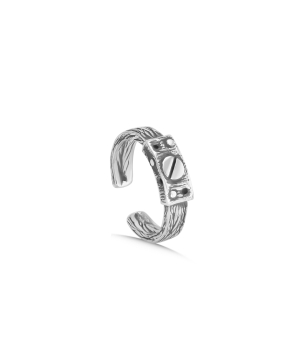 Ring «DF Project» silver №29