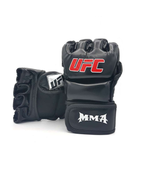 Перчатки для боев без правил «UFC» черные, 2XS-XL