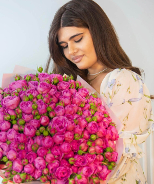 Bouquet «Aglia» with spray roses