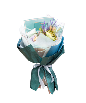 Gift bouquet «Cantata» with coffee and tea №7