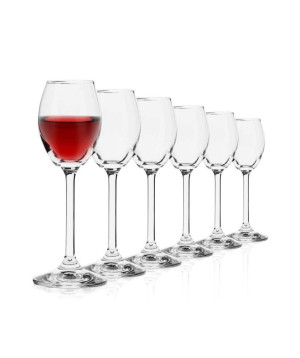Set of liquor glasses ''Krosno'' Venezia, 6 pcs