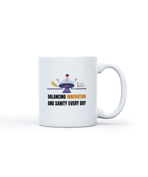 Mug «THE BOX» №451 Innovation and Sanity