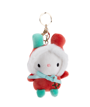 Keychain «Bunny» red, 14 cm