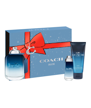 Perfume «Coach» Blue, for men, 100+15+100 ml