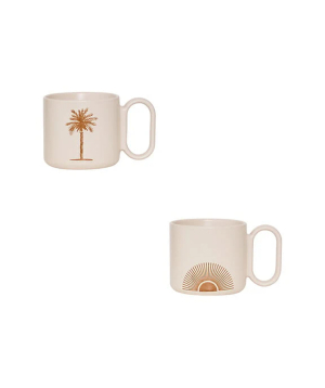 Գավաթների հավաքածու «Ashley Home» 207172, Sunshine, 2 հատ