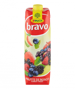 Сок `Bravo` натуральный, ягоды 1л